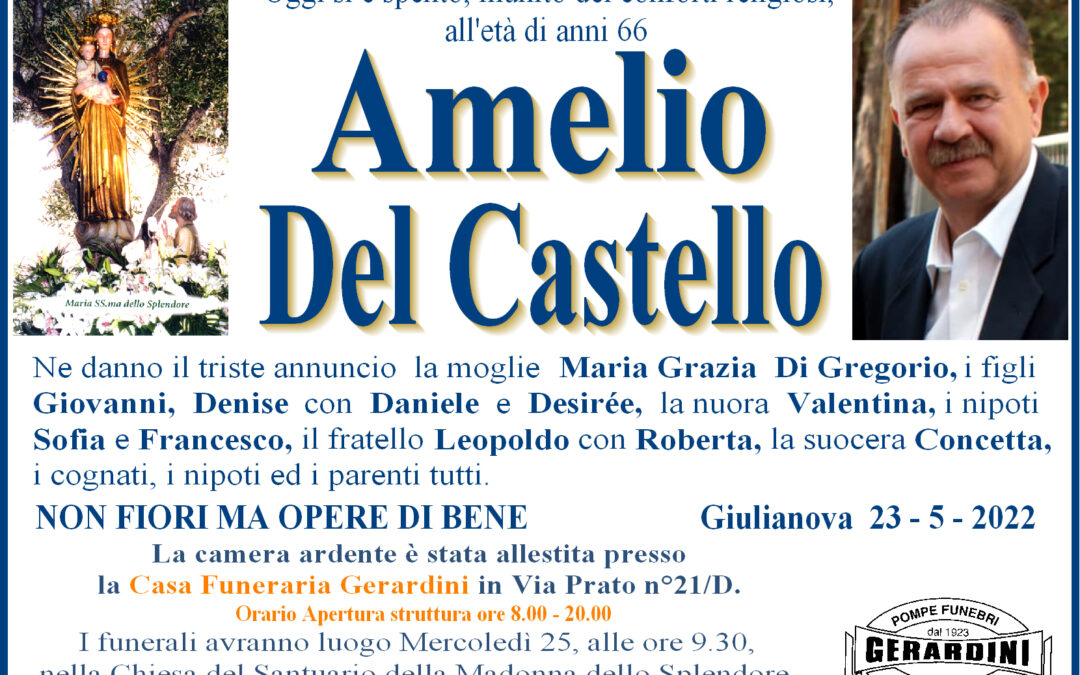 AMELIO DEL CASTELLO