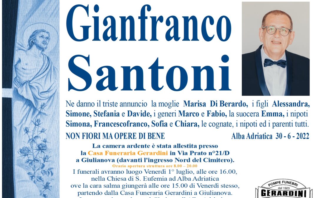 GIANFRANCO SANTONI