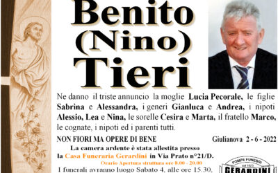 BENITO (NINO) TIERI