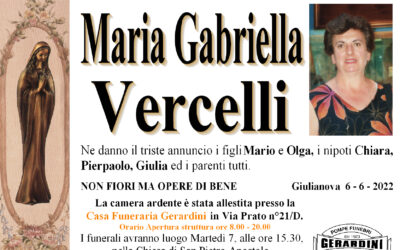 MARIA GABRIELLA VERCELLI