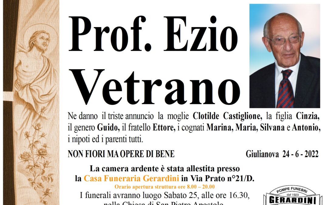 EZIO VETRANO