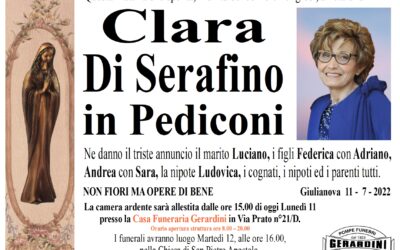 CLARA DI SERAFINO in PEDICONI