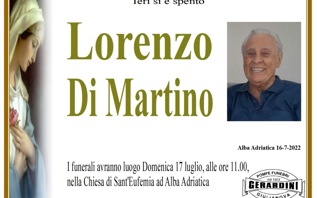 LORENZO DI MARTINO