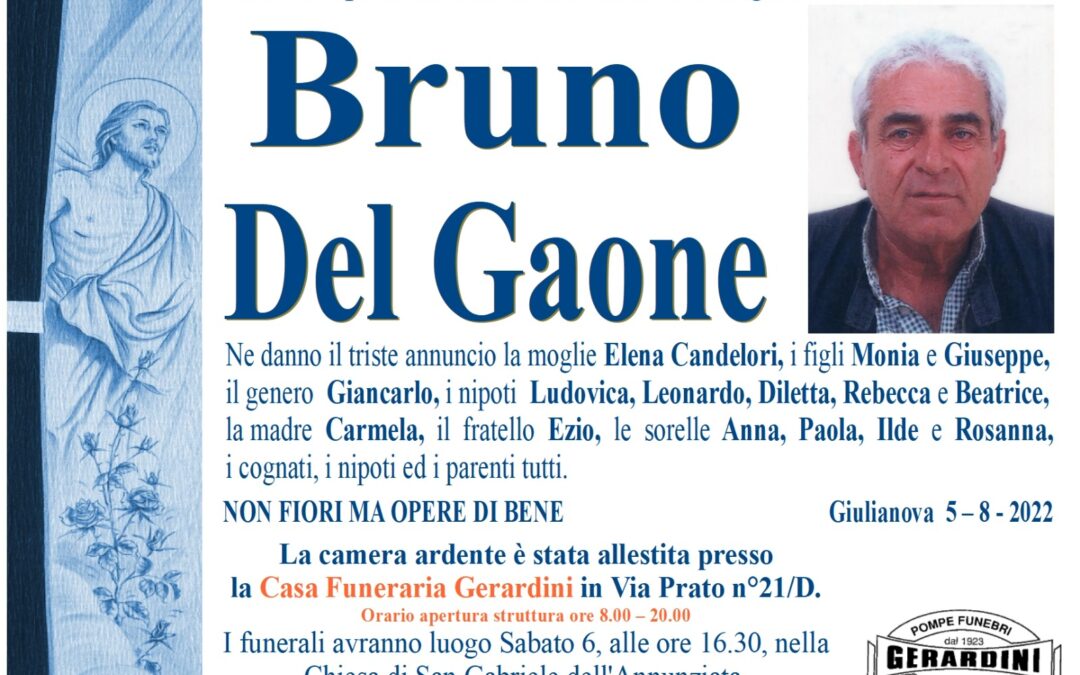 BRUNO DEL GAONE