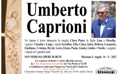 UMBERTO CAPRIONI