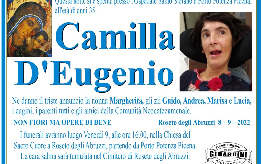 CAMILLA D’EUGENIO