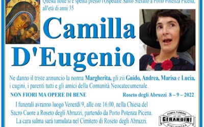 CAMILLA D’EUGENIO