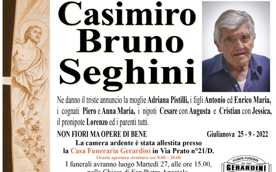 CASIMIRO BRUNO SEGHINI