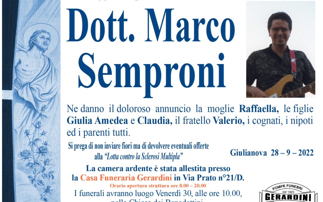 MARCO SEMPRONI