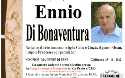 ENNIO DI BONAVENTURA