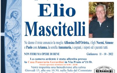 ELIO MASCITELLI