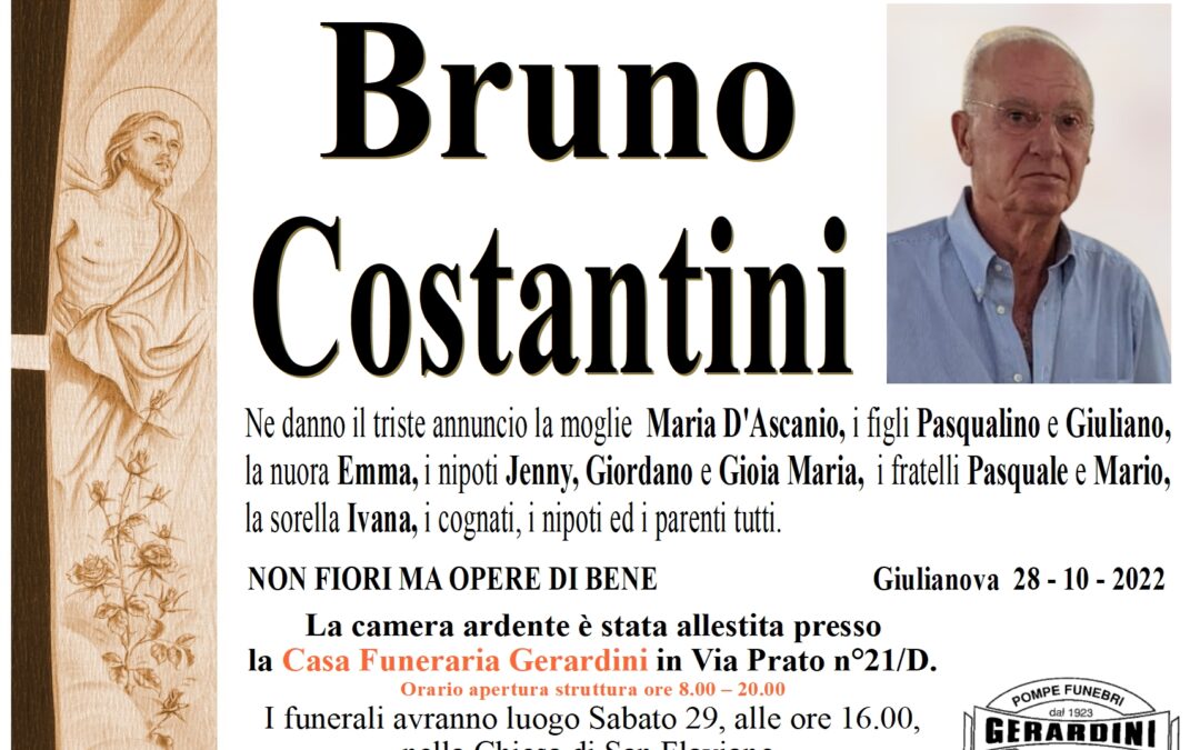 BRUNO COSTANTINI