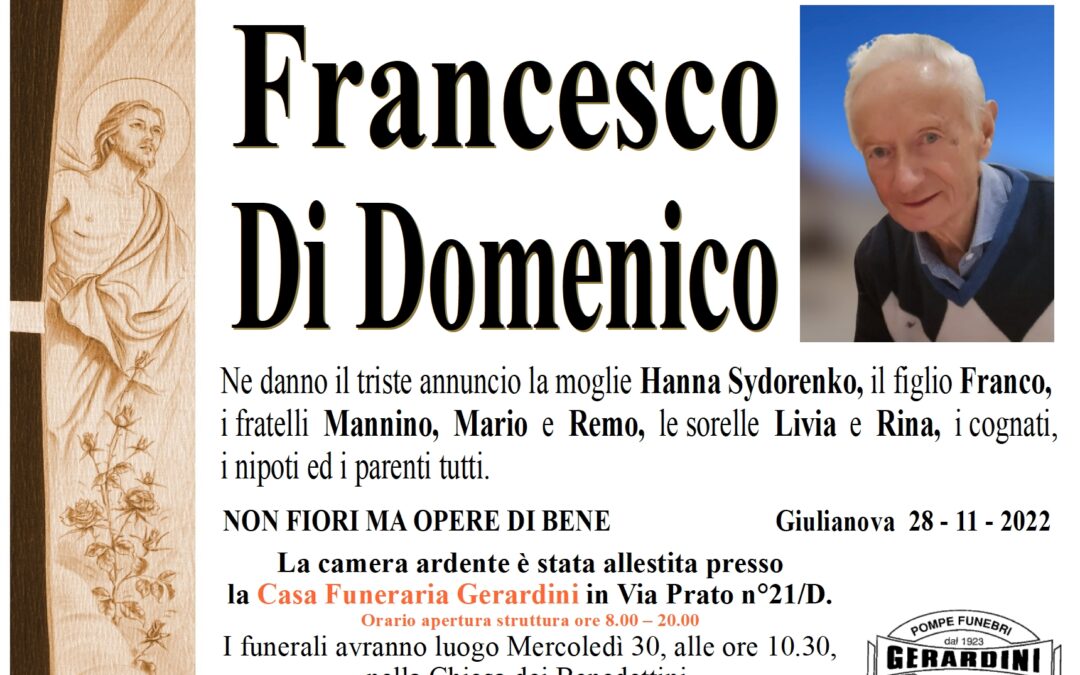 FRANCESCO DI DOMENICO