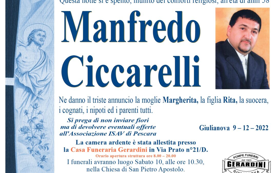 MANFREDO CICCARELLI