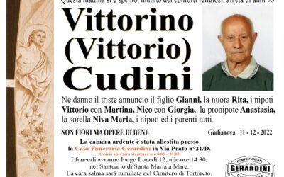 VITTORINO (VITTORIO) CUDINI