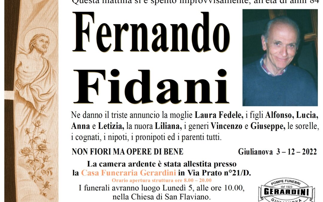 FERNANDO FIDANI