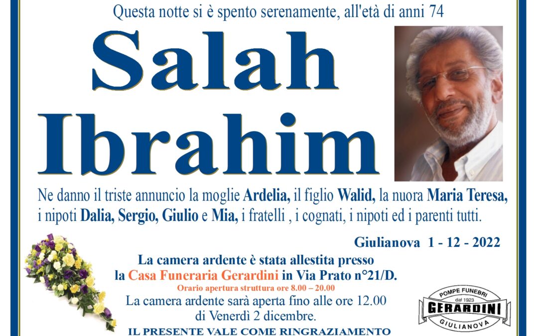 SALAH IBRAHIM