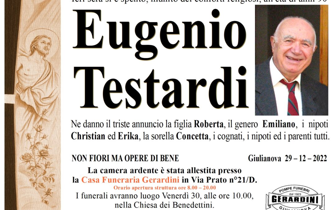 EUGENIO TESTARDI