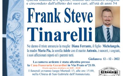 FRANK STEVE TINARELLI