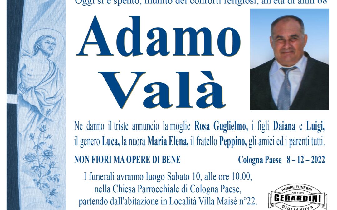 ADAMO VALA’