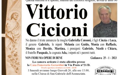VITTORIO CICIONI