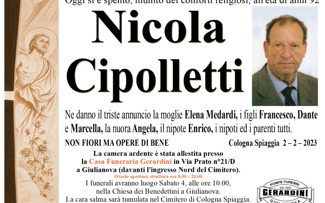 NICOLA CIPOLLETTI