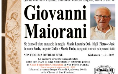 GIOVANNI MAIORANI