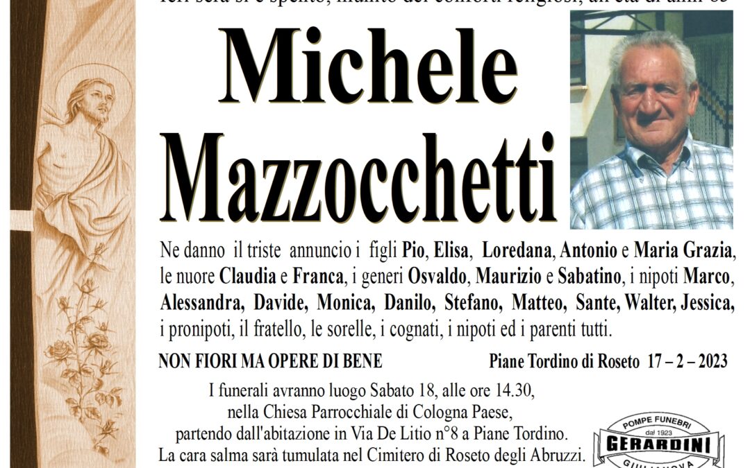 MICHELE MAZZOCCHETTI