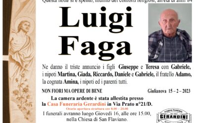 LUIGI FAGA