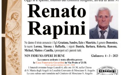 RENATO RAPINI