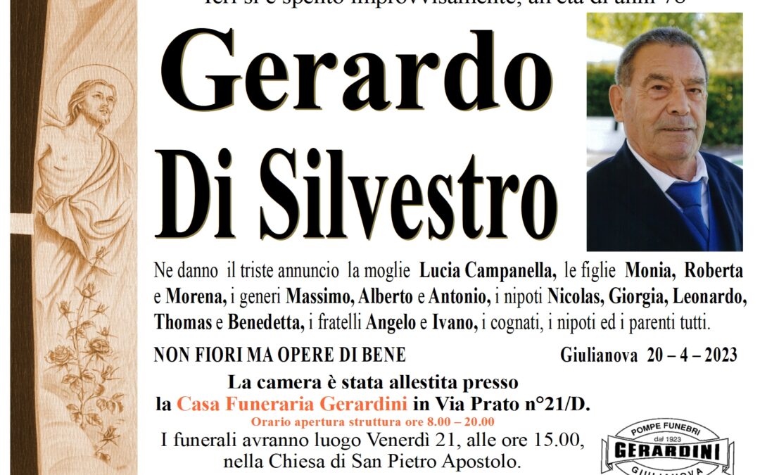 GERARDO DI SILVESTRO