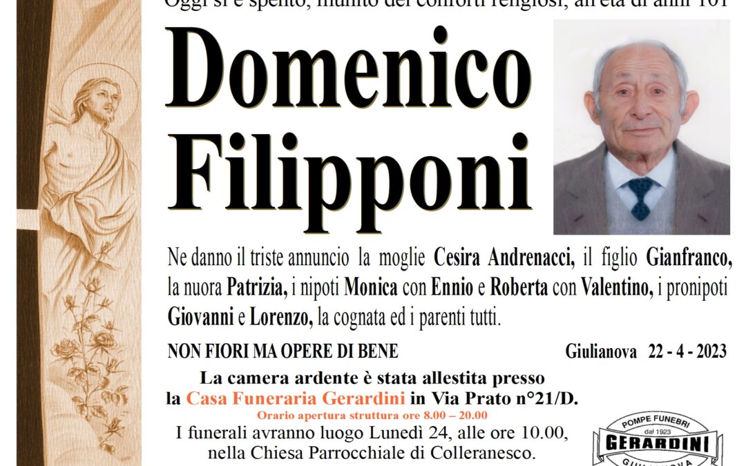 DOMENICO FILIPPONI