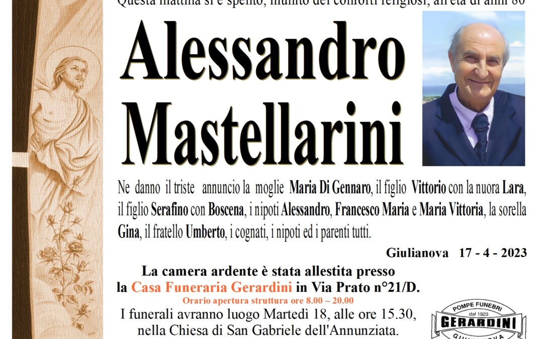 ALESSANDRO MASTELLARINI