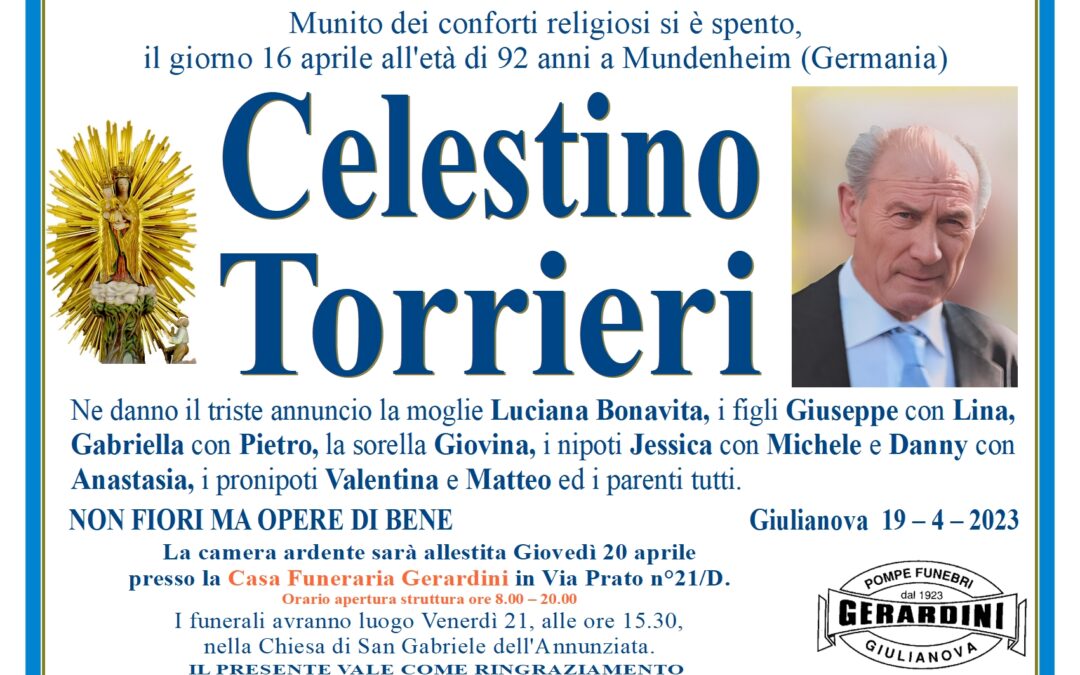 CELESTINO TORRIERI