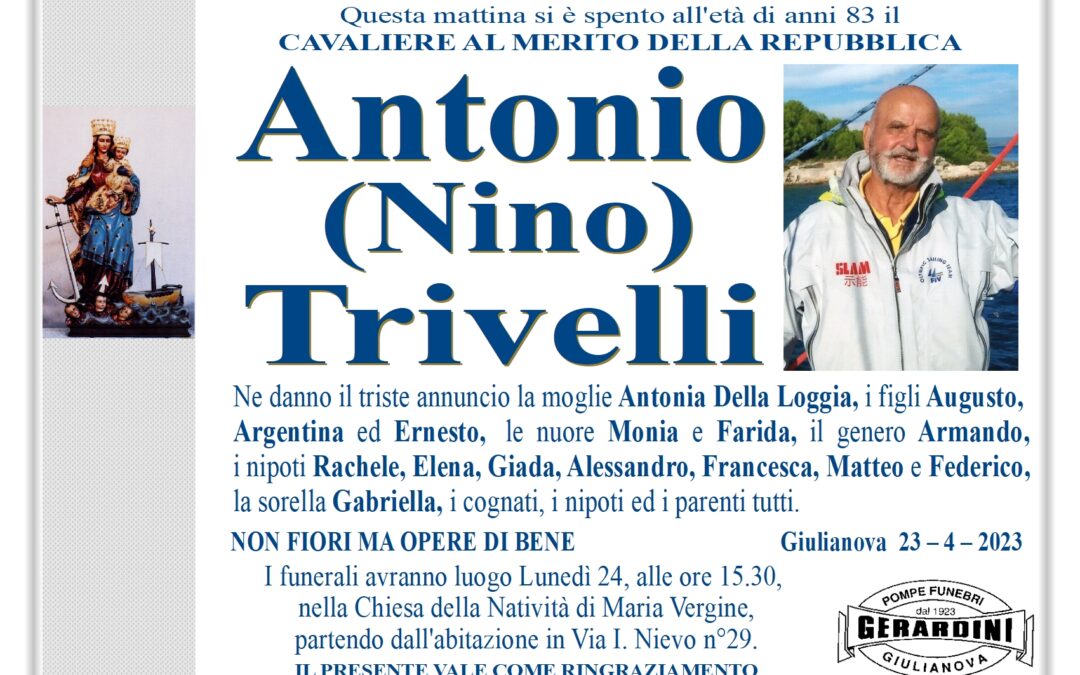 ANTONIO (NINO) TRIVELLI