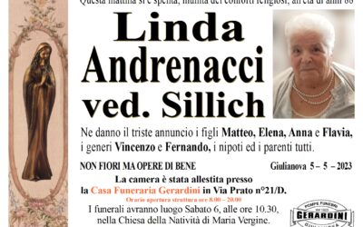 LINDA ANDRENACCI VED. SILLICH