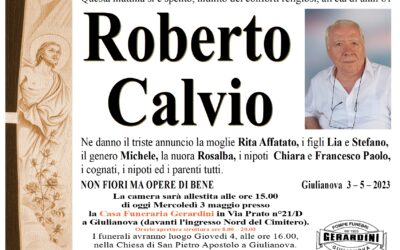 ROBERTO CALVIO