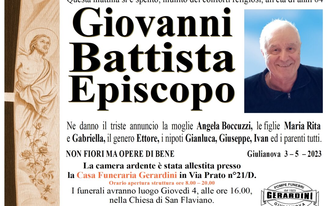 GIOVANNI BATTISTA EPISCOPO