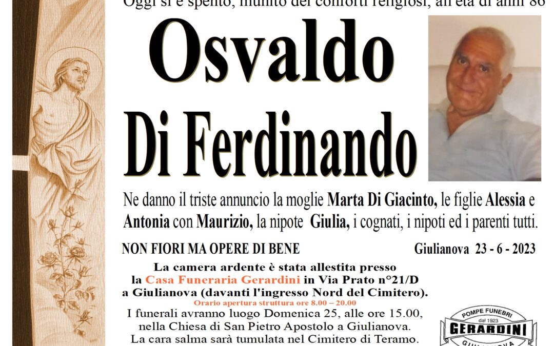 OSVALDO DI FERDINANDO