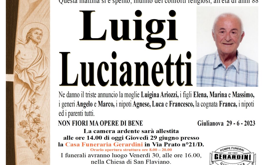 LUIGI LUCIANETTI