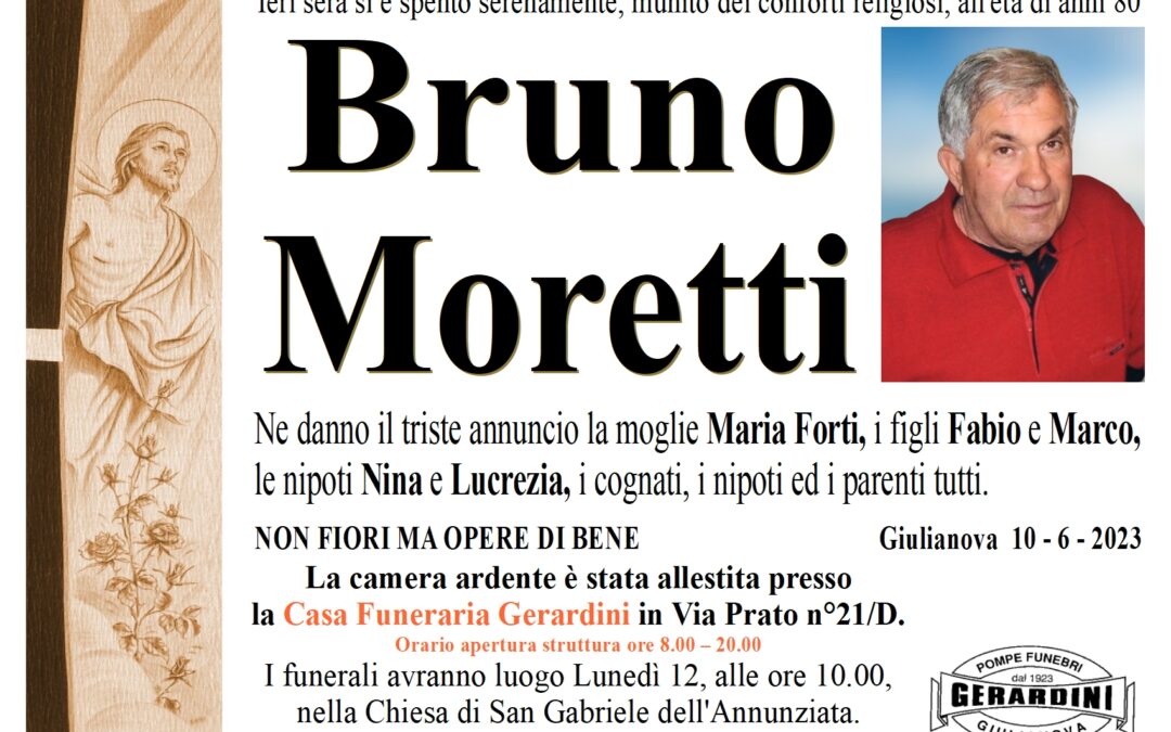 BRUNO MORETTI