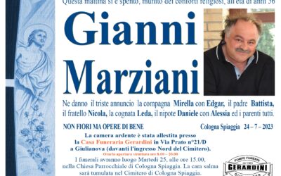 GIANNI MARZIANI