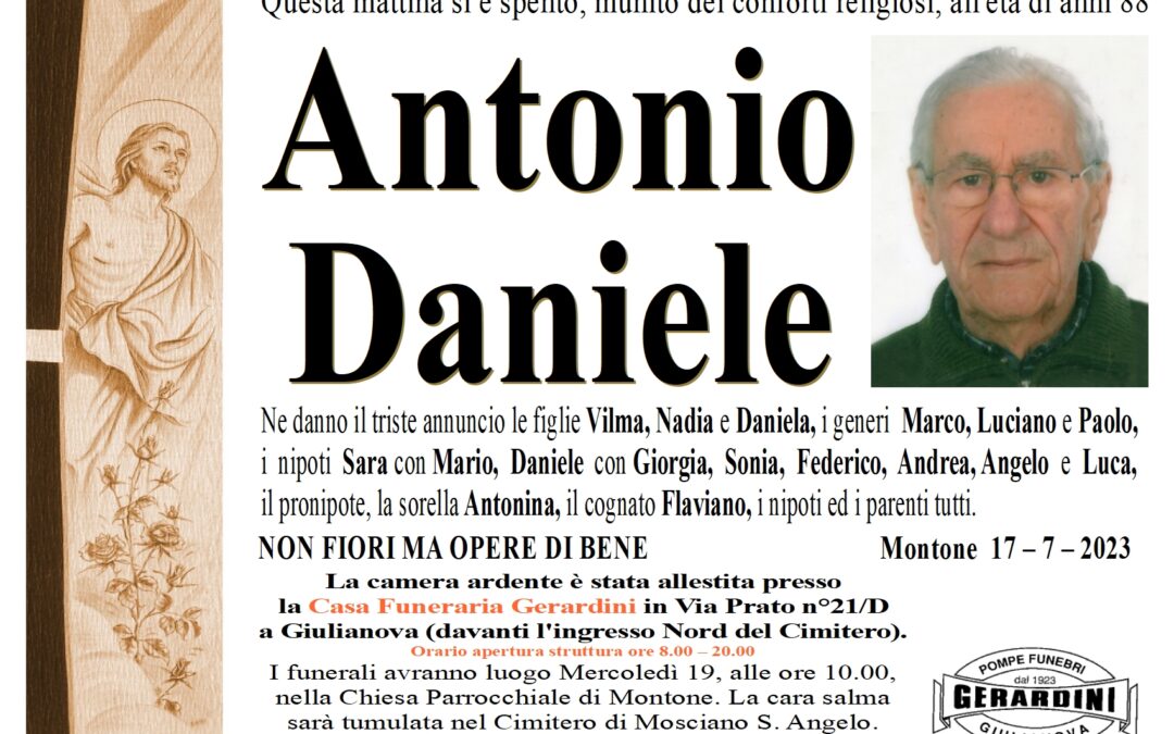 ANTONIO DANIELE