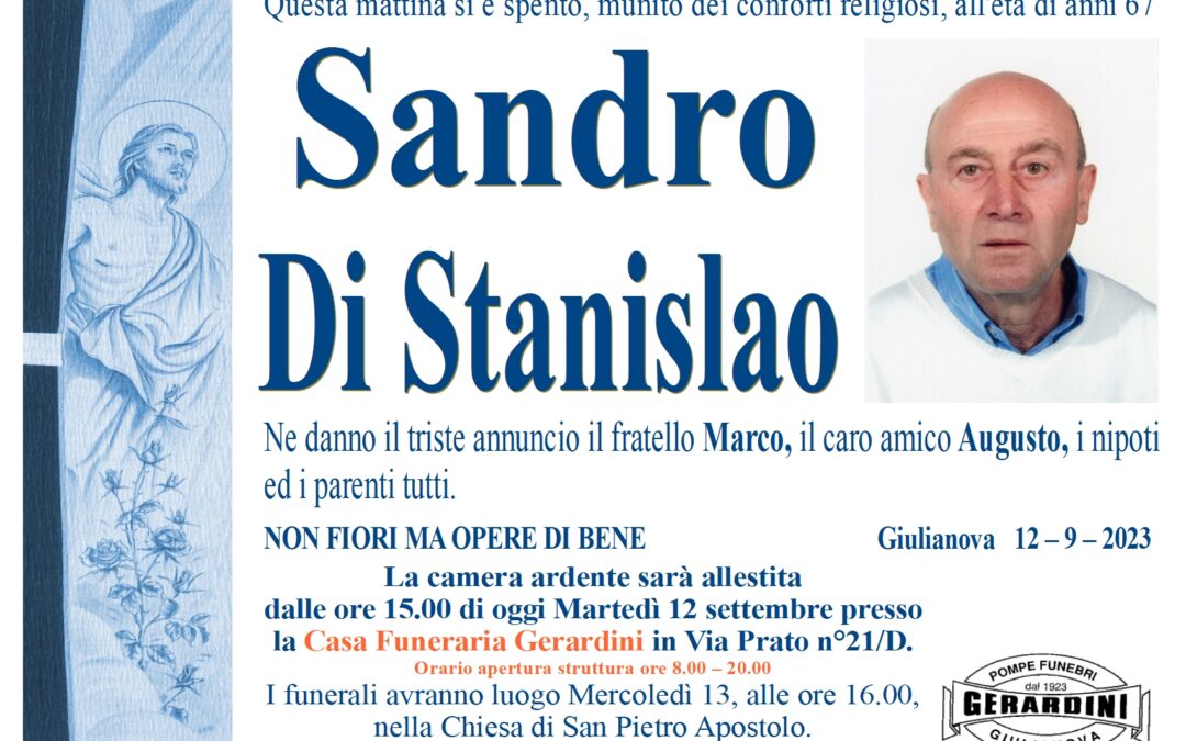 SANDRO DI STANISLAO