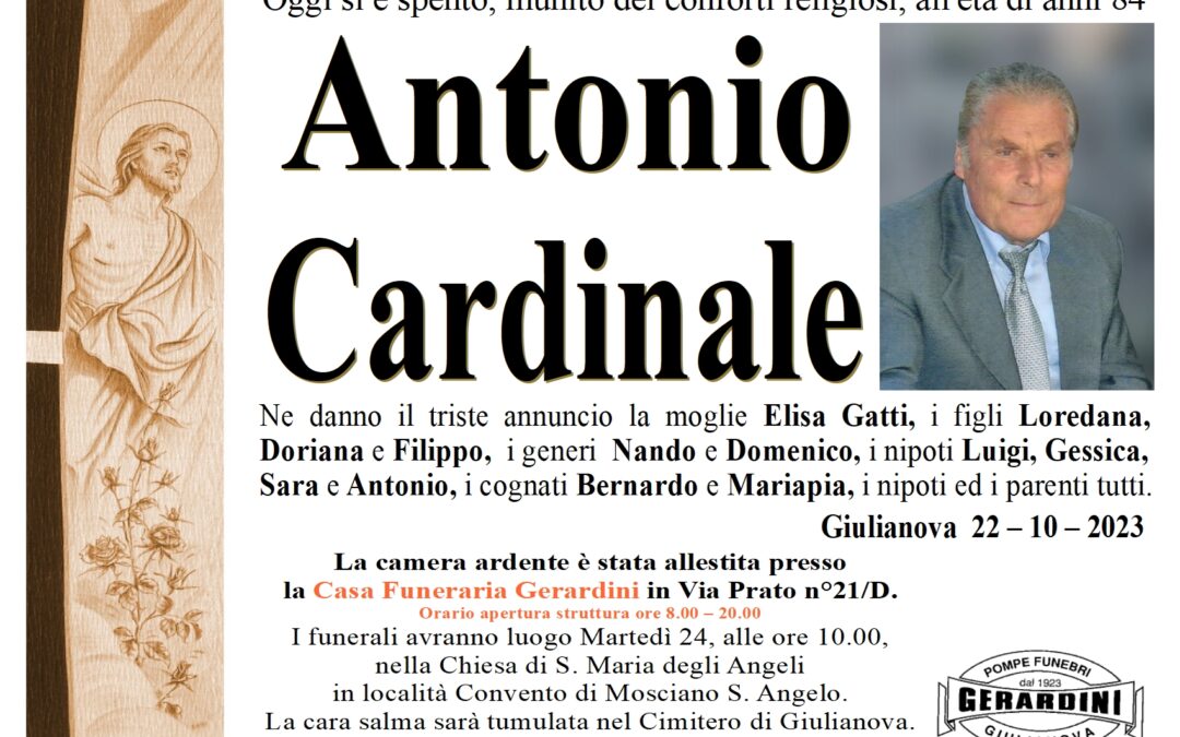 ANTONIO CARDINALE