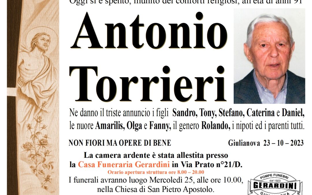 ANTONIO TORRIERI