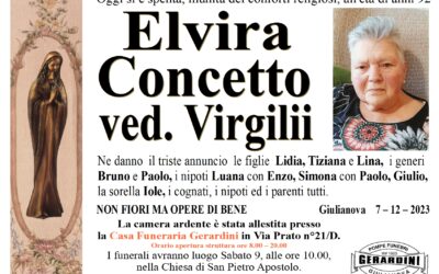 ELVIRA CONCETTO VED. VIRGILII
