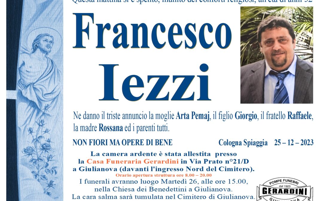 FRANCESCO IEZZI