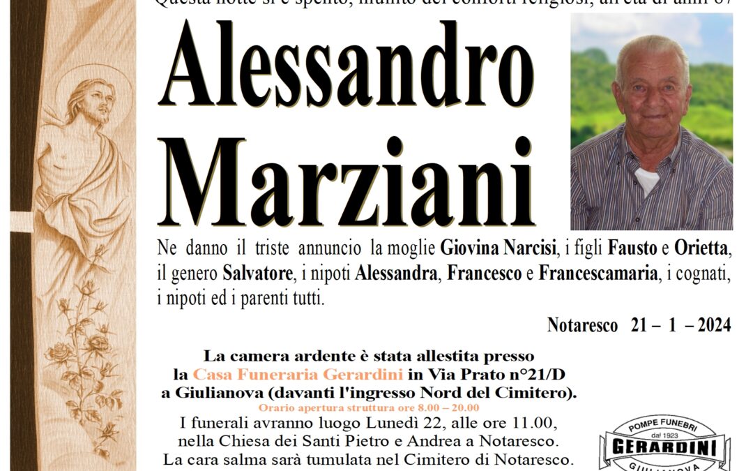 ALESSANDRO MARZIANI
