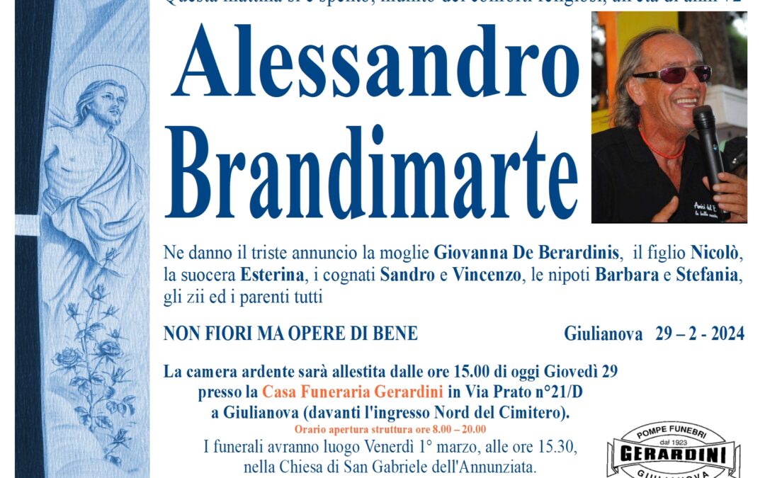 ALESSANDRO BRANDIMARTE
